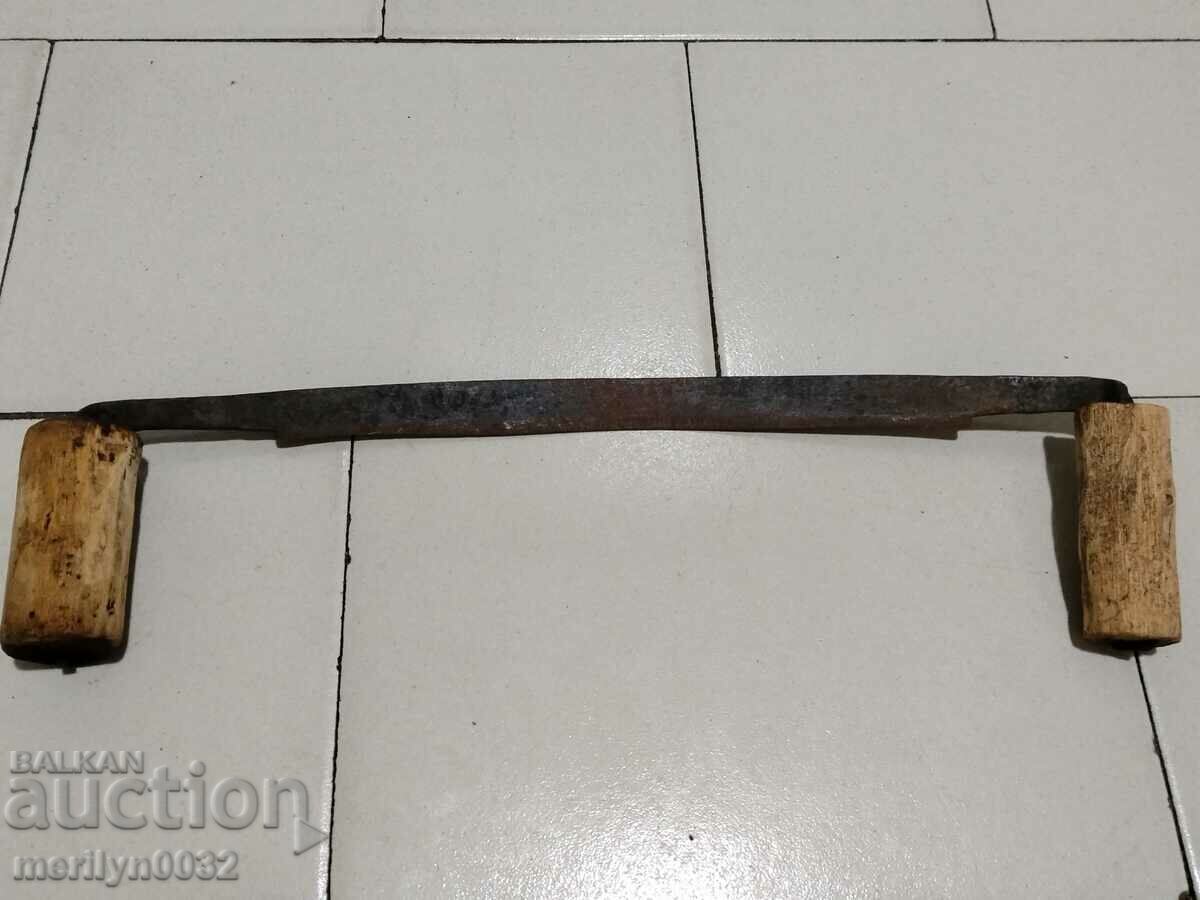 Old carpenter's tool, tool, saw, wrought iron with price 39.00 BGN | € 19.94