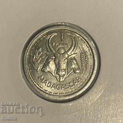Мадагаскар 1 франк / Madagascar 1 franc 1948 2