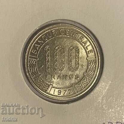 Cameroon 100 francs / Cameroon 100 francs 1972