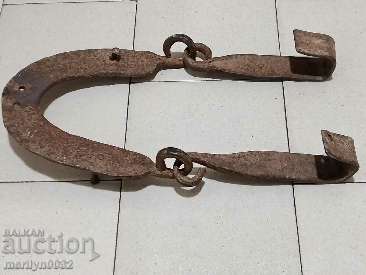 Auction Wrought iron for a bullock cart bench Auction Wrought iron for a bullock cart bench