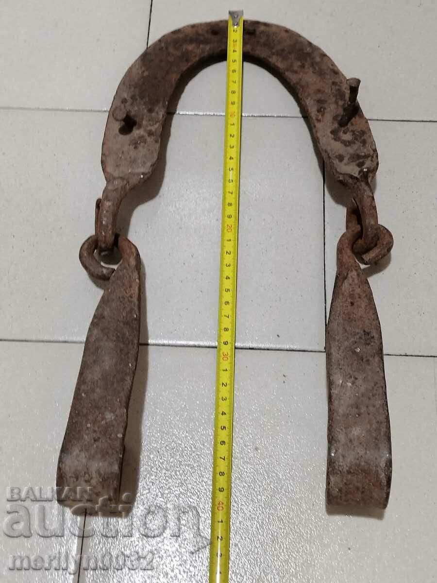 Wrought iron for a bullock cart bench - 5 Wrought iron for a bullock cart bench - 5