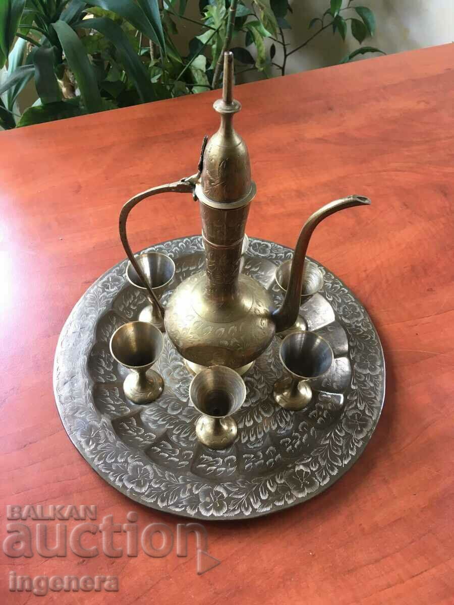 SERVICING BRASS SOLID ANTIQUE with price 125.00 BGN | € 63.91 SERVICING BRASS SOLID ANTIQUE with price 125.00 BGN | € 63.91