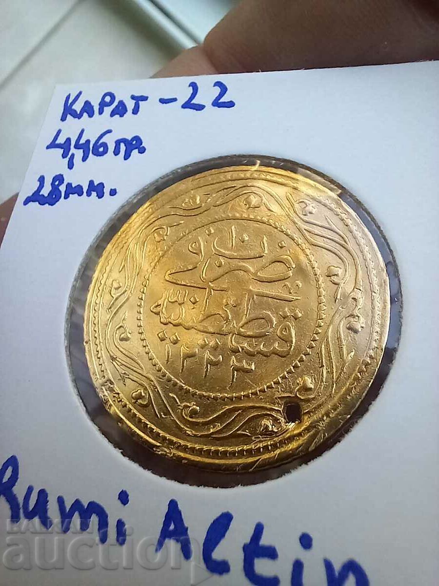 2 Monede de aur Rumi Altin