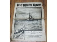 1930 Немско списание DIE WEITE WELT брой 8