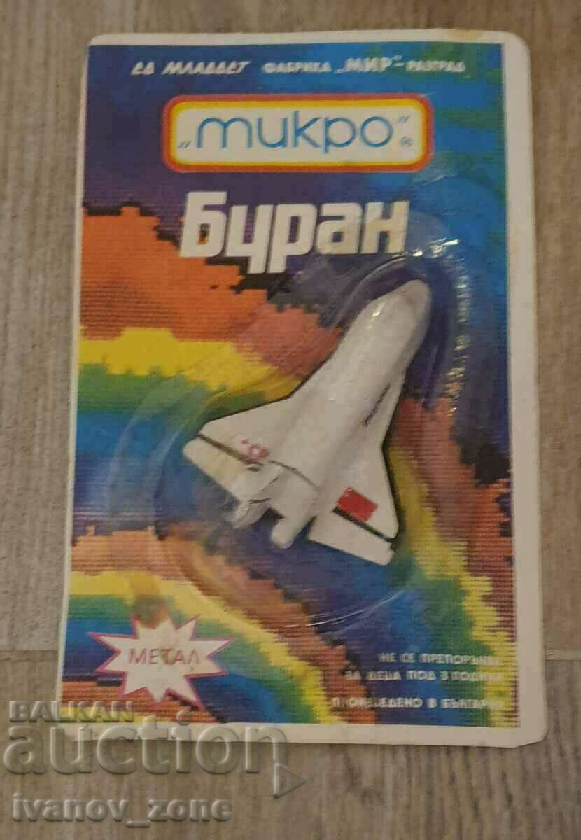 Shuttle Buran Micro Matchbox Mir Razgrad Unique 1:400 Shuttle