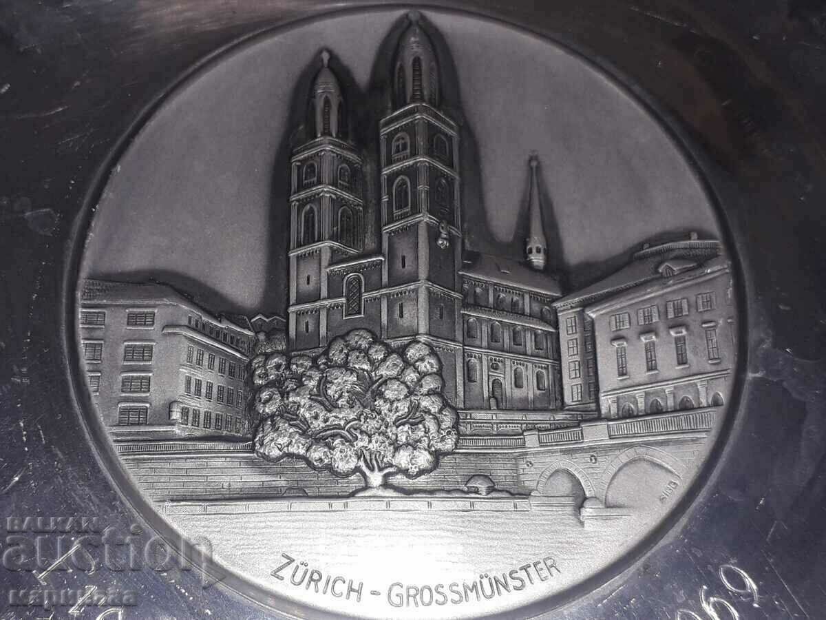 AUTHOR'S PLATE. SHOOTING PRIZE. 1969 AUTHOR'S PLATE. SHOOTING PRIZE. 1969