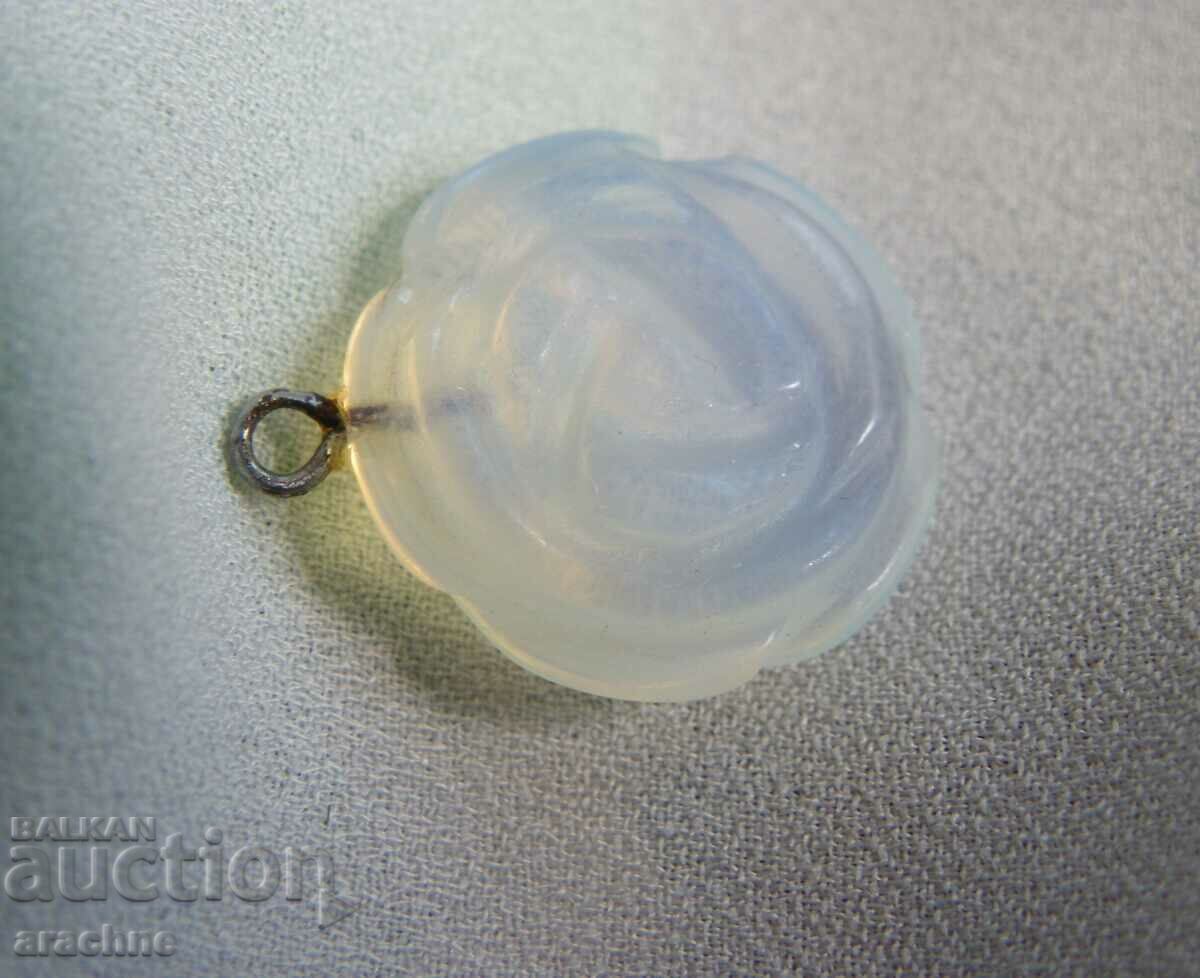 Delivery of Rose cut from moonstone Delivery of Rose cut from moonstone