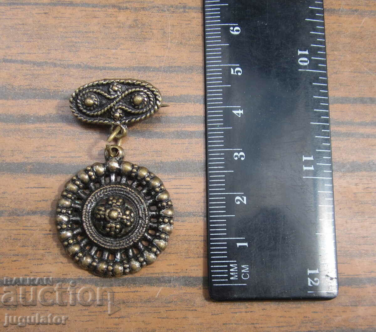 Bulgarian folk jewelry costume brooch Vidin earring - 7 Bulgarian folk jewelry costume brooch Vidin earring - 7