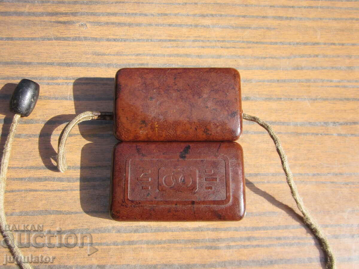 an old bakelite sharpener for sharpening razor blades with price 25.00 BGN | € 12.78
