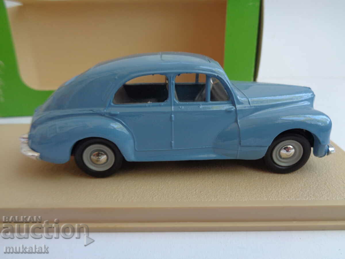 Delivery of 1:43 ELOGOR PEUGEOT 203 TOY TROLLEY MODEL