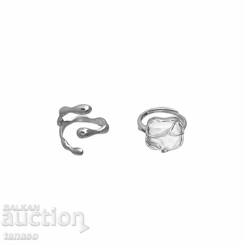 Auction Women's ring with pearl in any shape Auction Women's ring with pearl in any shape