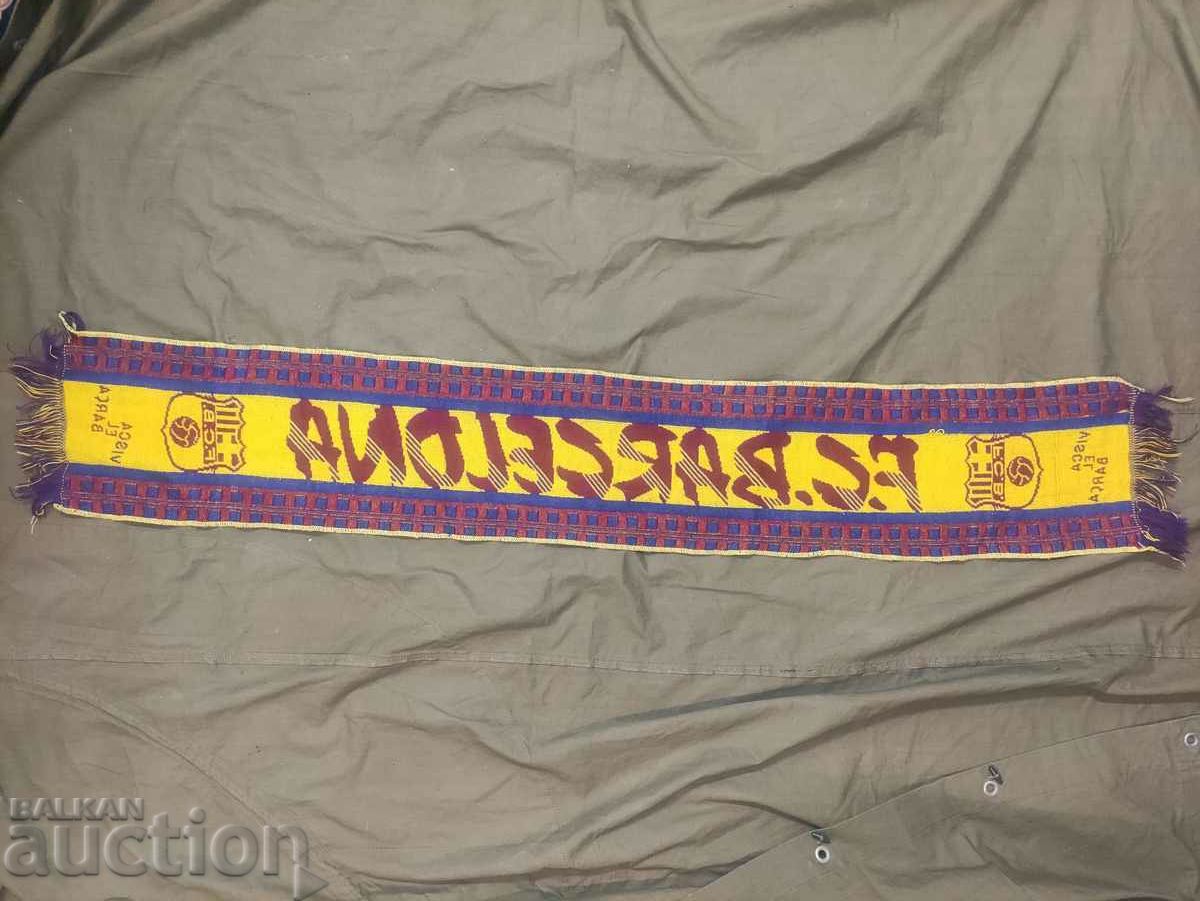 Barcelona football scarf with price 20.00 BGN | € 10.23 Barcelona football scarf with price 20.00 BGN | € 10.23