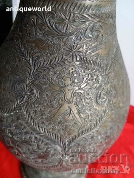 18-19th Century Antique Bronze PERSIAN Vase QAJAR Period. with price 580.00 BGN | € 296.55 18-19th Century Antique Bronze PERSIAN Vase QAJAR Period. with price 580.00 BGN | € 296.55