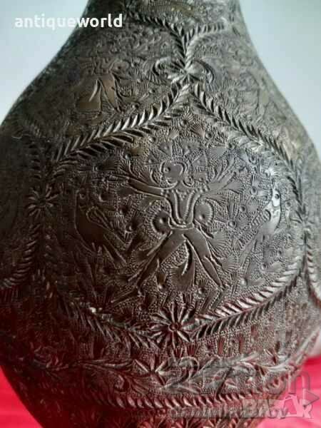 18-19th Century Antique Bronze PERSIAN Vase QAJAR Period. - 5