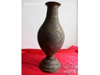 18-19th Century Antique Bronze PERSIAN Vase QAJAR Period.