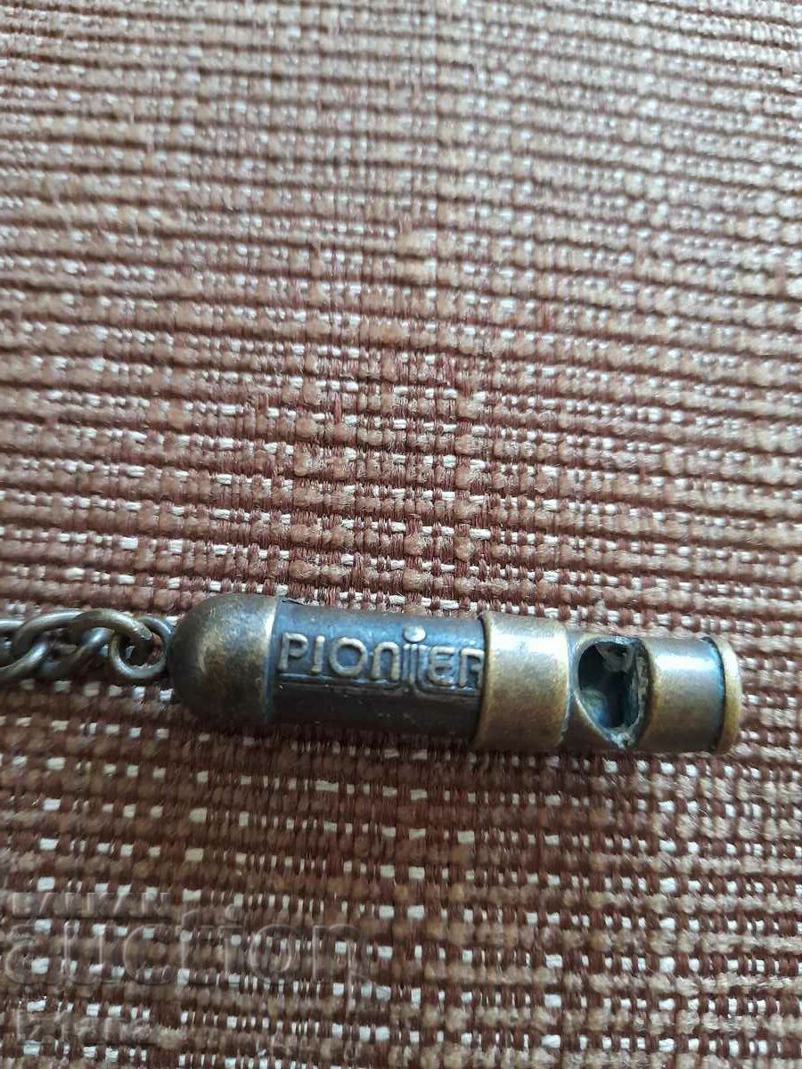 Old Pionier whistle key ring with price 32.00 BGN | € 16.36 Old Pionier whistle key ring with price 32.00 BGN | € 16.36