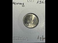 1 pfennig 1965 Germany