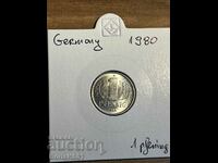 1 pfennig 1980 Germania