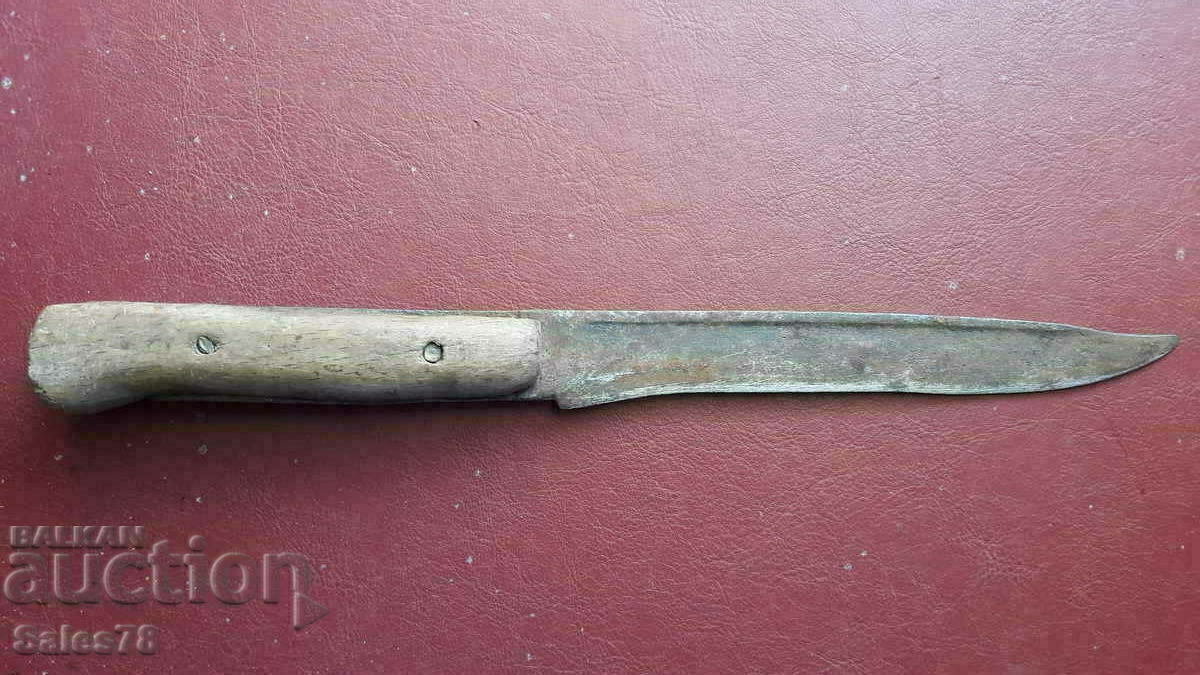 Old forged knife 30 cm. Old forged knife 30 cm.
