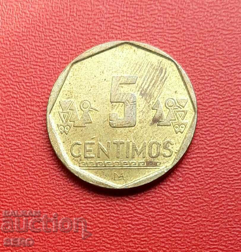 Peru-10 cents 2007