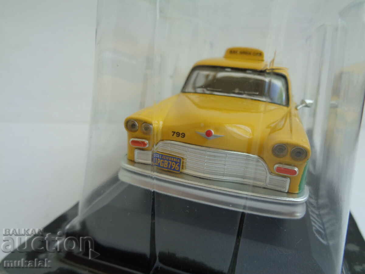 1:43 CHECKER SAN FRANCISCO 1980 TROLLEY TOY TAXI MODEL with price 25.00 BGN | € 12.78 1:43 CHECKER SAN FRANCISCO 1980 TROLLEY TOY TAXI MODEL with price 25.00 BGN | € 12.78