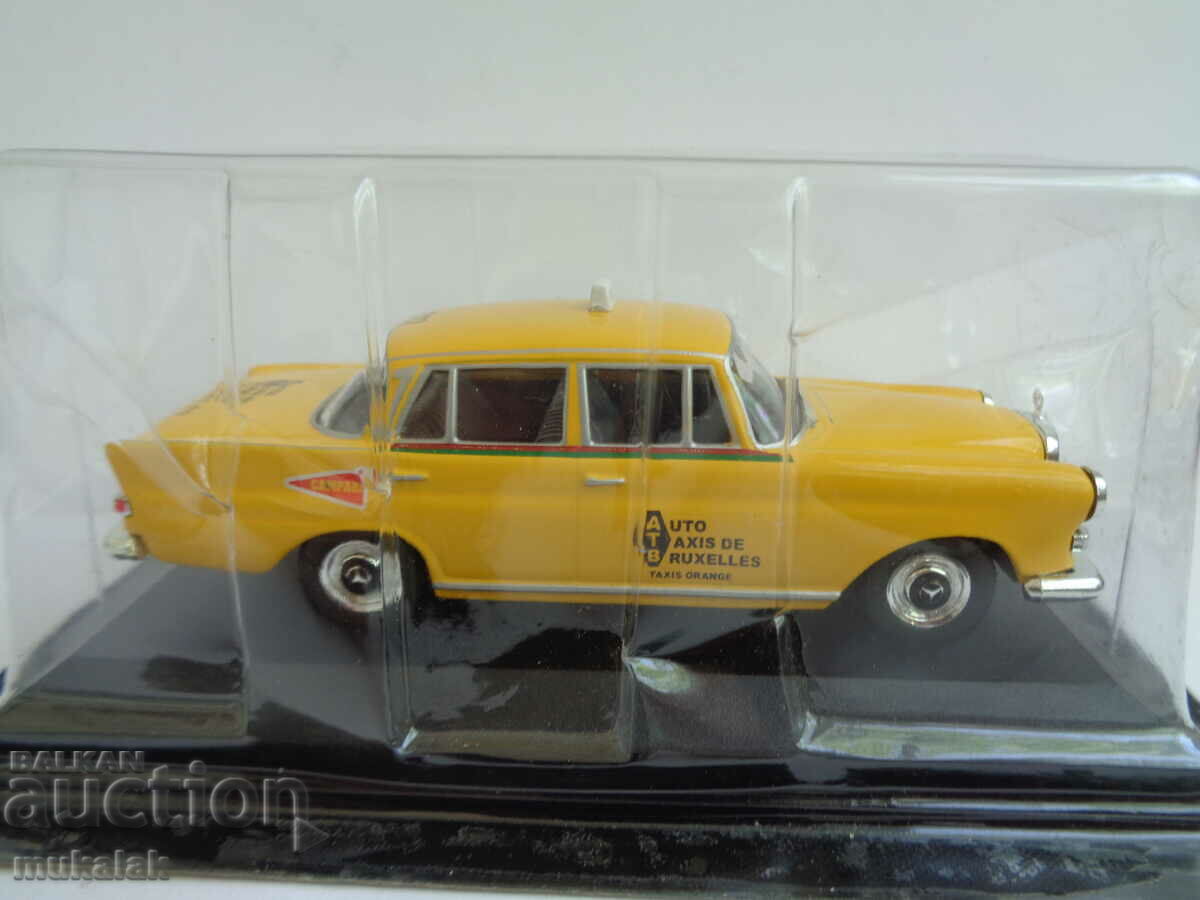 Δημοπρασία 1:43 MERCEDES 200 BRUXELLES 1962 TROLLEY ΠΑΙΧΝΙΔΙ ΤΑΞΙ ΜΟΝΤΕΛΟ Δημοπρασία 1:43 MERCEDES 200 BRUXELLES 1962 TROLLEY ΠΑΙΧΝΙΔΙ ΤΑΞΙ ΜΟΝΤΕΛΟ