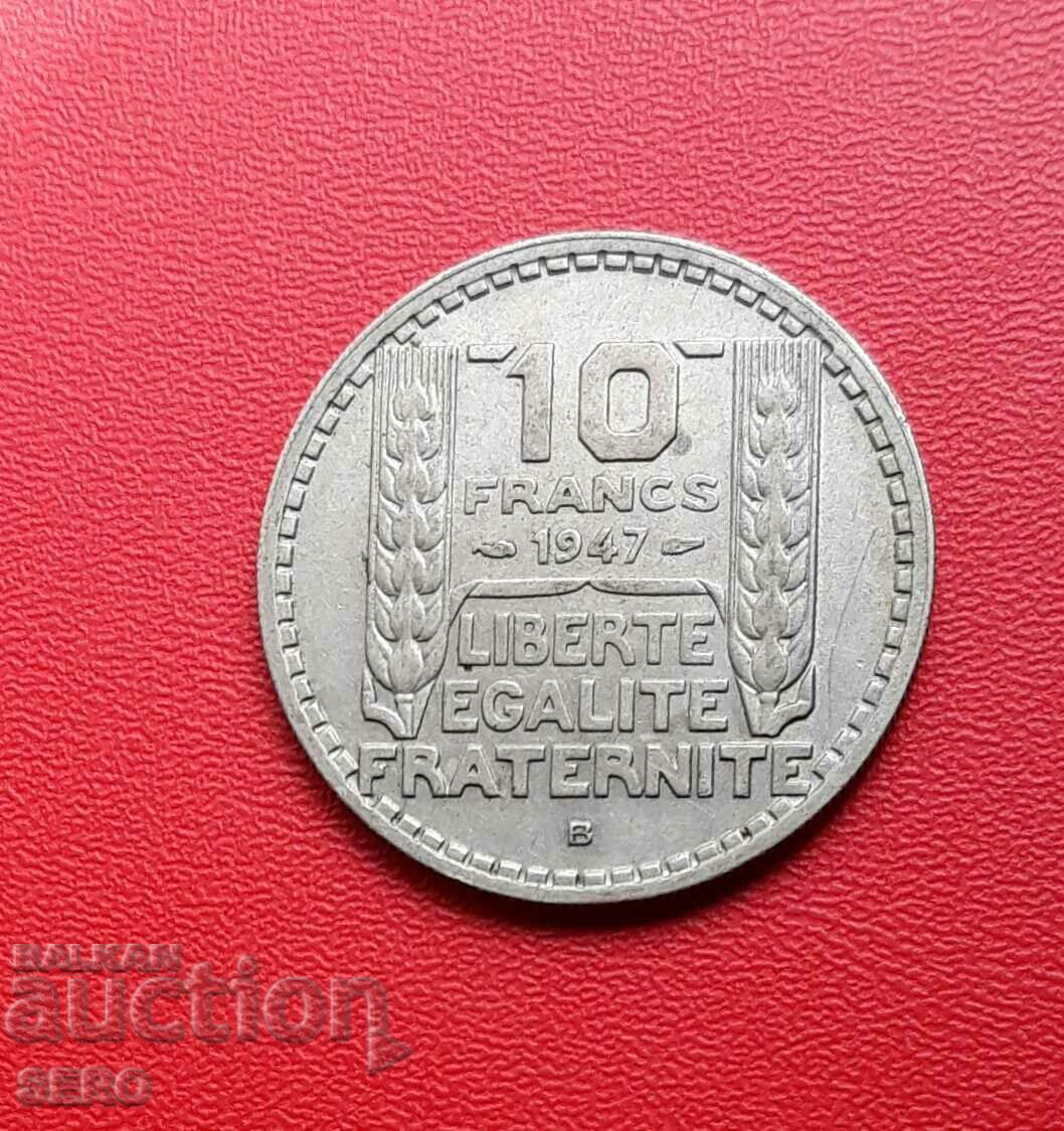 France-10 francs 1947