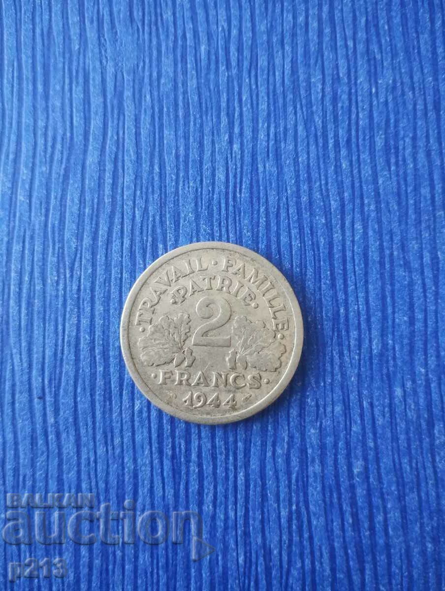 Γαλλία 2 φράγκα 1944