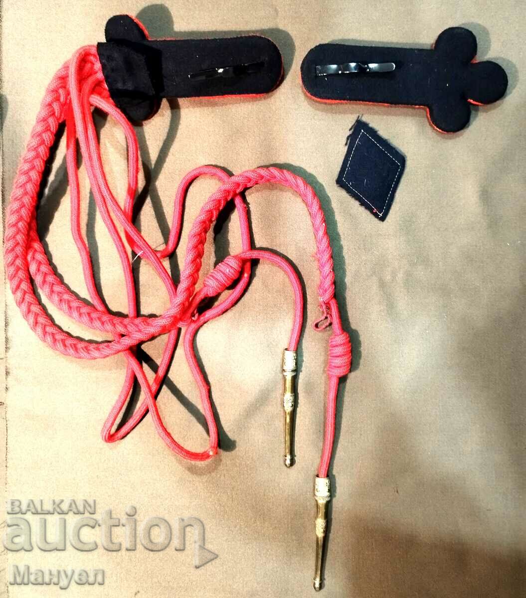 Epoleți și accelbant, Franța, Garda Națională - 1927. - 5