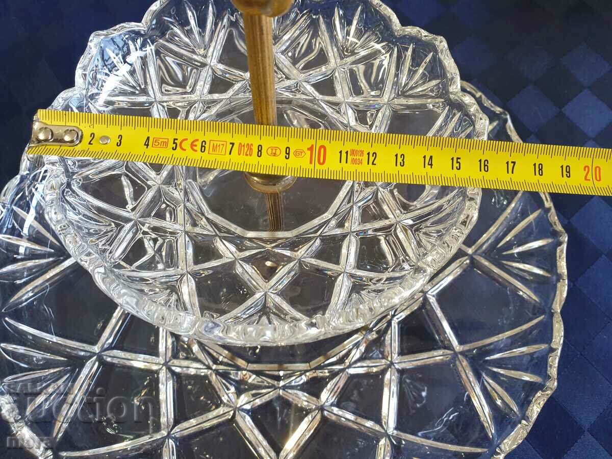 Tava de cristal pe doua nivele - 5