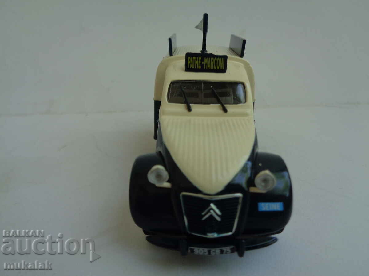 Auction  1:43 NOREV CITROEN 2 CV AZU PICKUP TOY TROLLEY MODEL