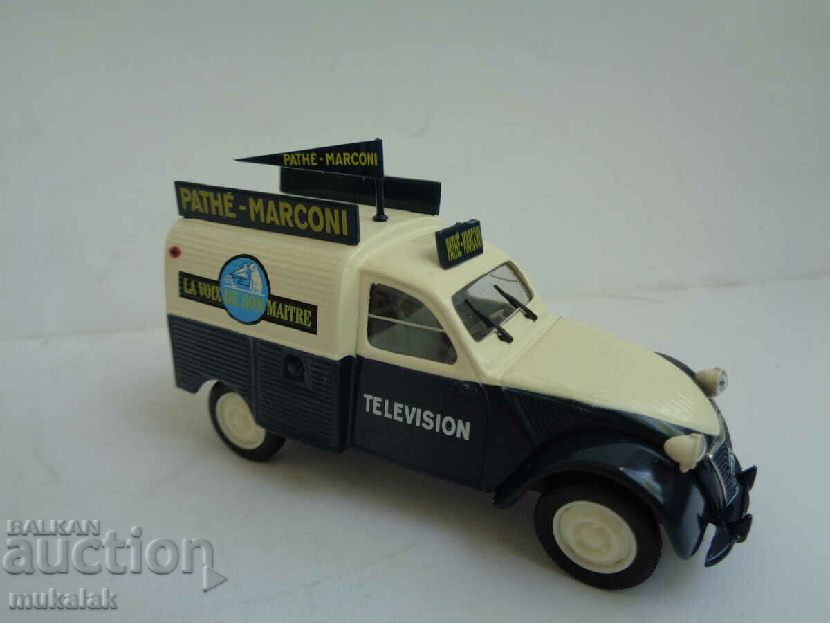 Delivery of 1:43 NOREV CITROEN 2 CV AZU PICKUP TOY TROLLEY MODEL