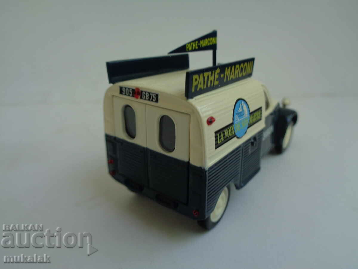 1:43 NOREV CITROEN 2 CV AZU PICKUP TOY TROLLEY MODEL - 5