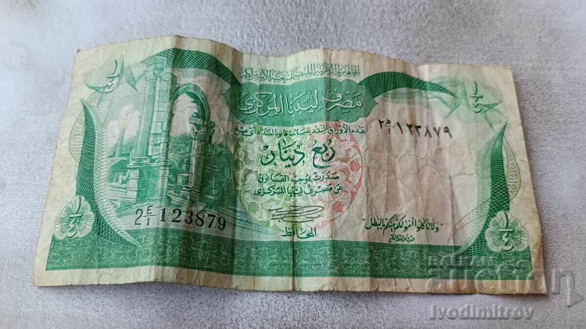 Libia 1/4 dinar