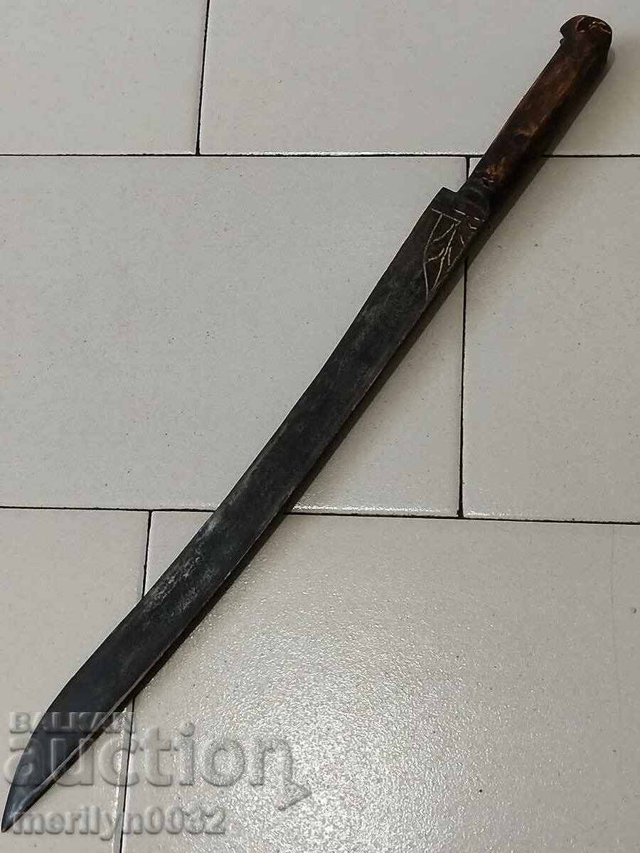 Old shepherd's knife without kanya and inlays karakulak blade - 5 Old shepherd's knife without kanya and inlays karakulak blade - 5