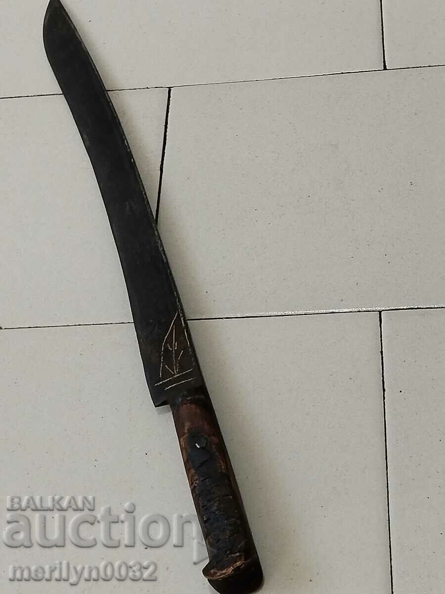 Old shepherd's knife without kanya and inlays karakulak blade - 6 Old shepherd's knife without kanya and inlays karakulak blade - 6