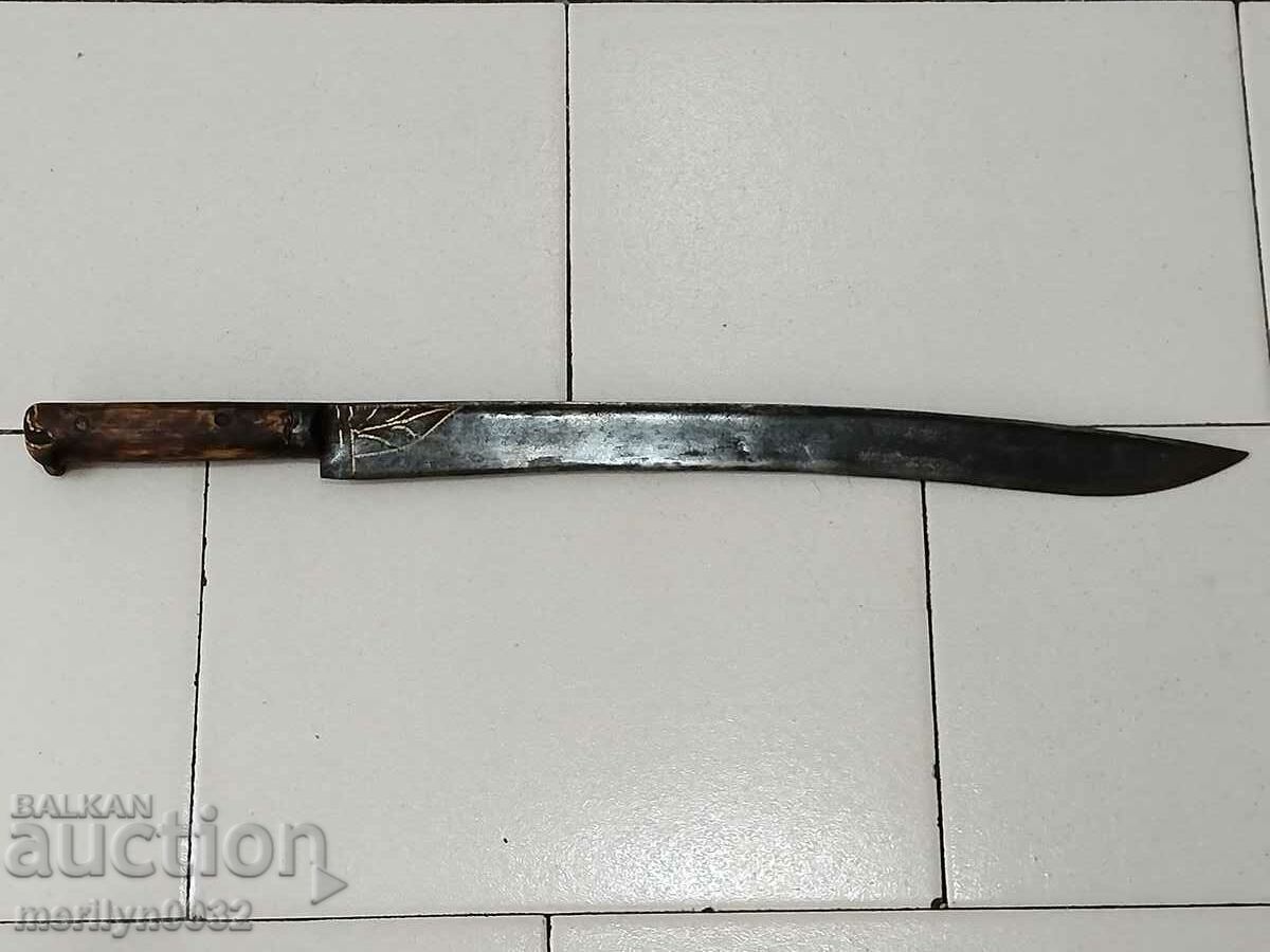 Old shepherd's knife without kanya and inlays karakulak blade - 7 Old shepherd's knife without kanya and inlays karakulak blade - 7