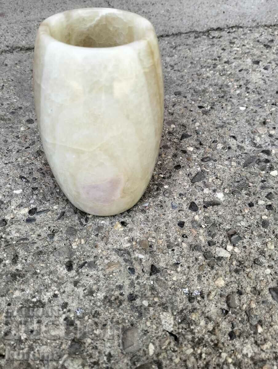 Vase made of onyx with price 34.99 BGN | € 17.89 Vase made of onyx with price 34.99 BGN | € 17.89