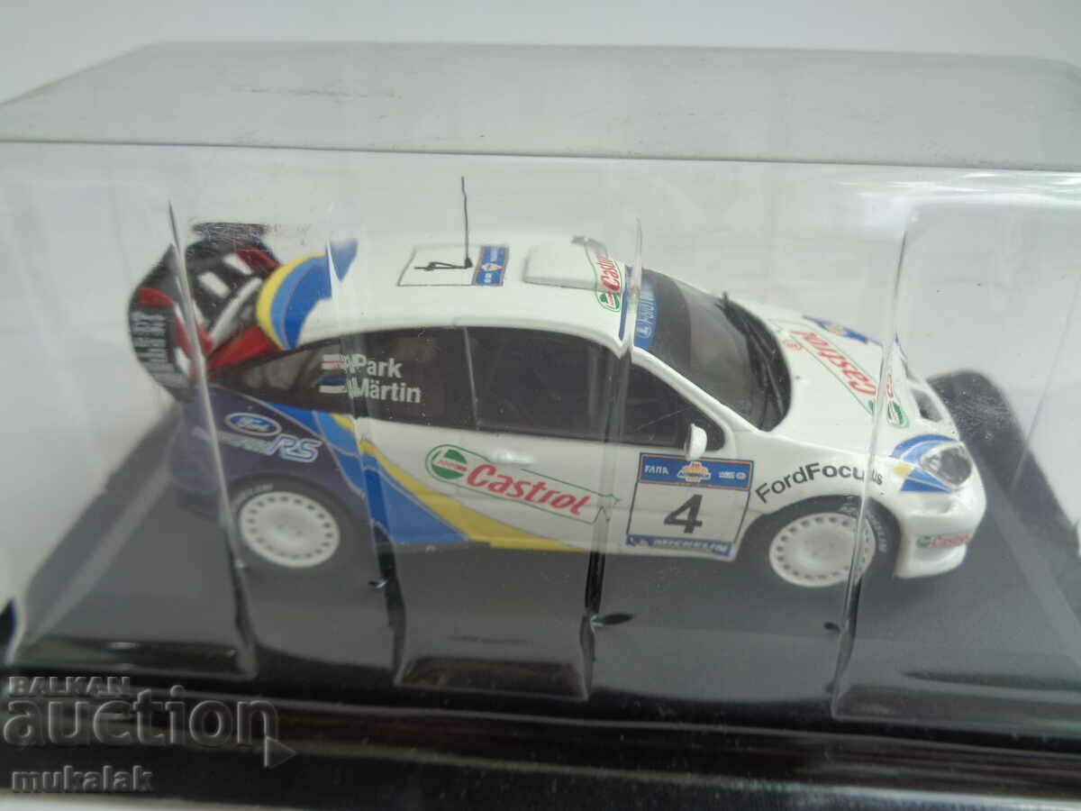 Licitație 1:43 FORD FOCUS WRC MAȘINĂ DE JUCĂRII MODEL DE RALLY Licitație 1:43 FORD FOCUS WRC MAȘINĂ DE JUCĂRII MODEL DE RALLY