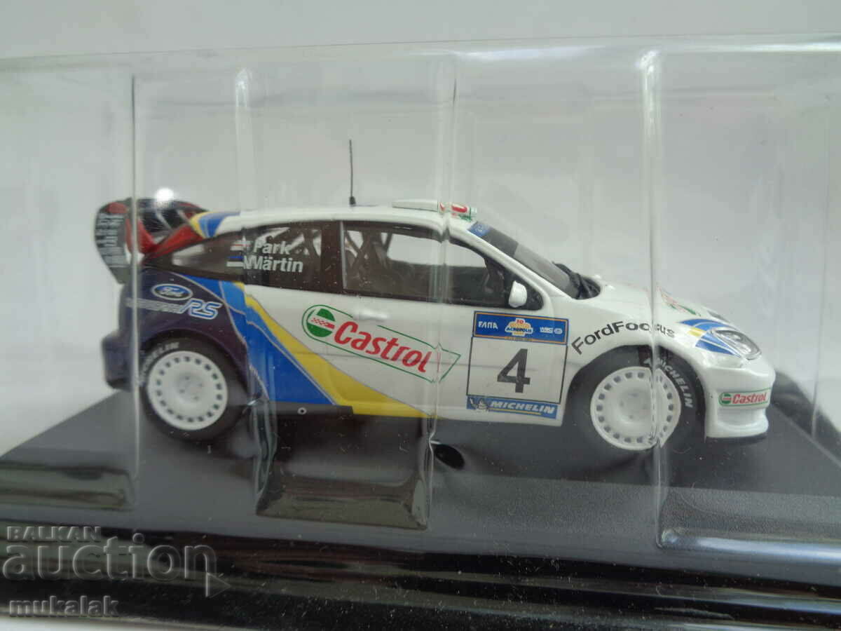 Livrarea 1:43 FORD FOCUS WRC MAȘINĂ DE JUCĂRII MODEL DE RALLY Livrarea 1:43 FORD FOCUS WRC MAȘINĂ DE JUCĂRII MODEL DE RALLY