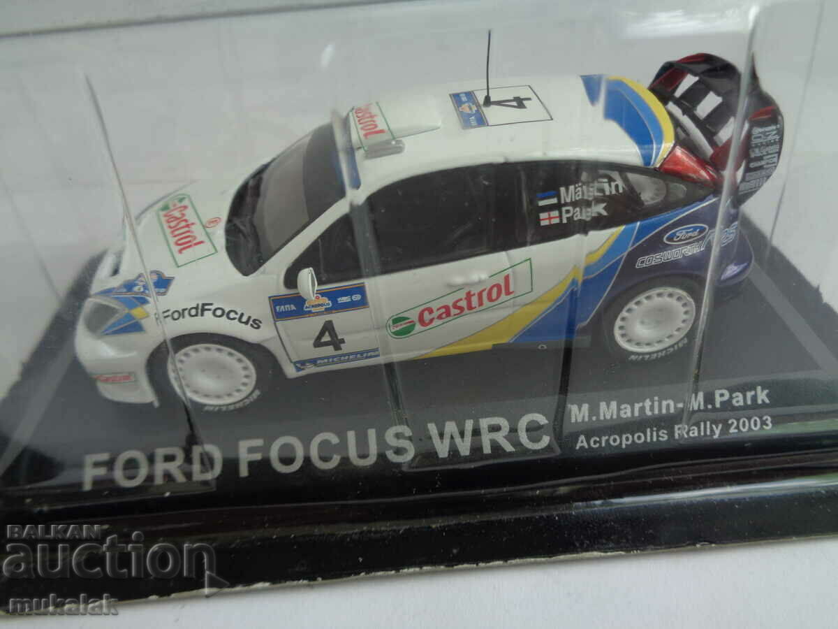 1:43 FORD FOCUS WRC MAȘINĂ DE JUCĂRII MODEL DE RALLY - 6 1:43 FORD FOCUS WRC MAȘINĂ DE JUCĂRII MODEL DE RALLY - 6