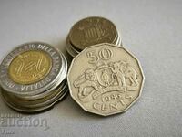 Monedă - Swaziland - 50 de cenți | 1986