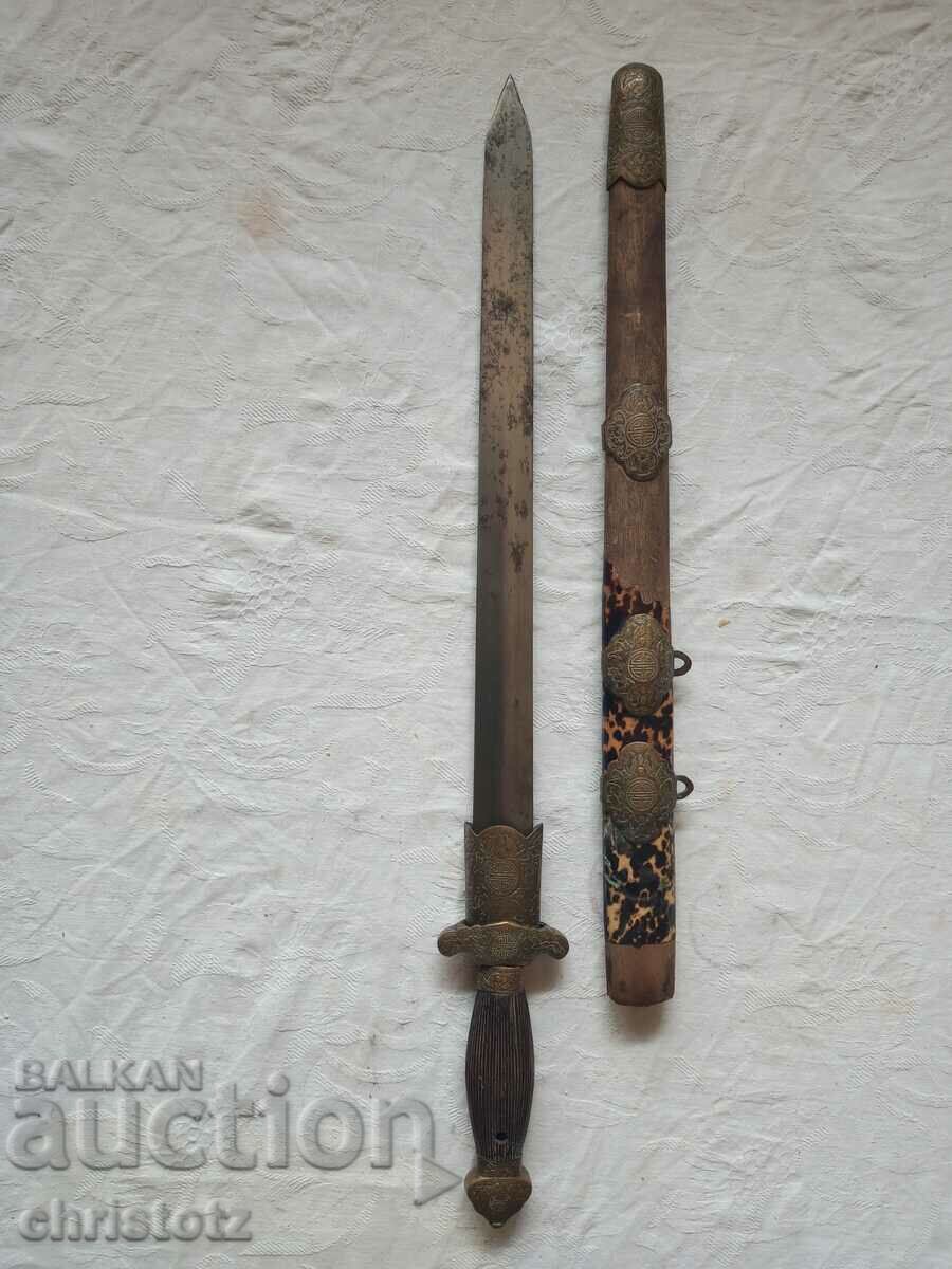Sabie, sabie, cuțit, China-1900