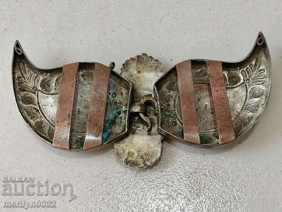 Mid 19th century silver pafts with mother-of-pearl in pafta jewelry with price 956.00 BGN | € 488.80 Mid 19th century silver pafts with mother-of-pearl in pafta jewelry with price 956.00 BGN | € 488.80