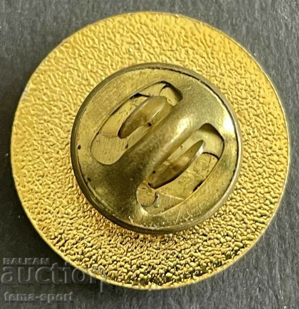 623 Bulgaria sign Bulgarian Federation volleyball pin with price 5.00 BGN | € 2.56 623 Bulgaria sign Bulgarian Federation volleyball pin with price 5.00 BGN | € 2.56