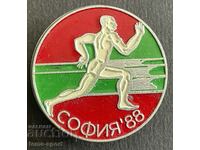 632 България знак състезание маратон София 1988г.