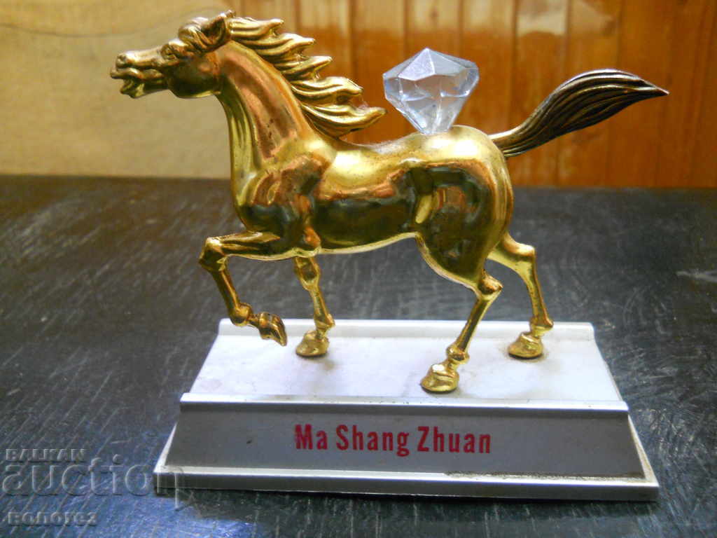 Bronze horse - table lighter