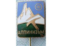 15984 Badge - Alpinism 3rd class - bronze enamel