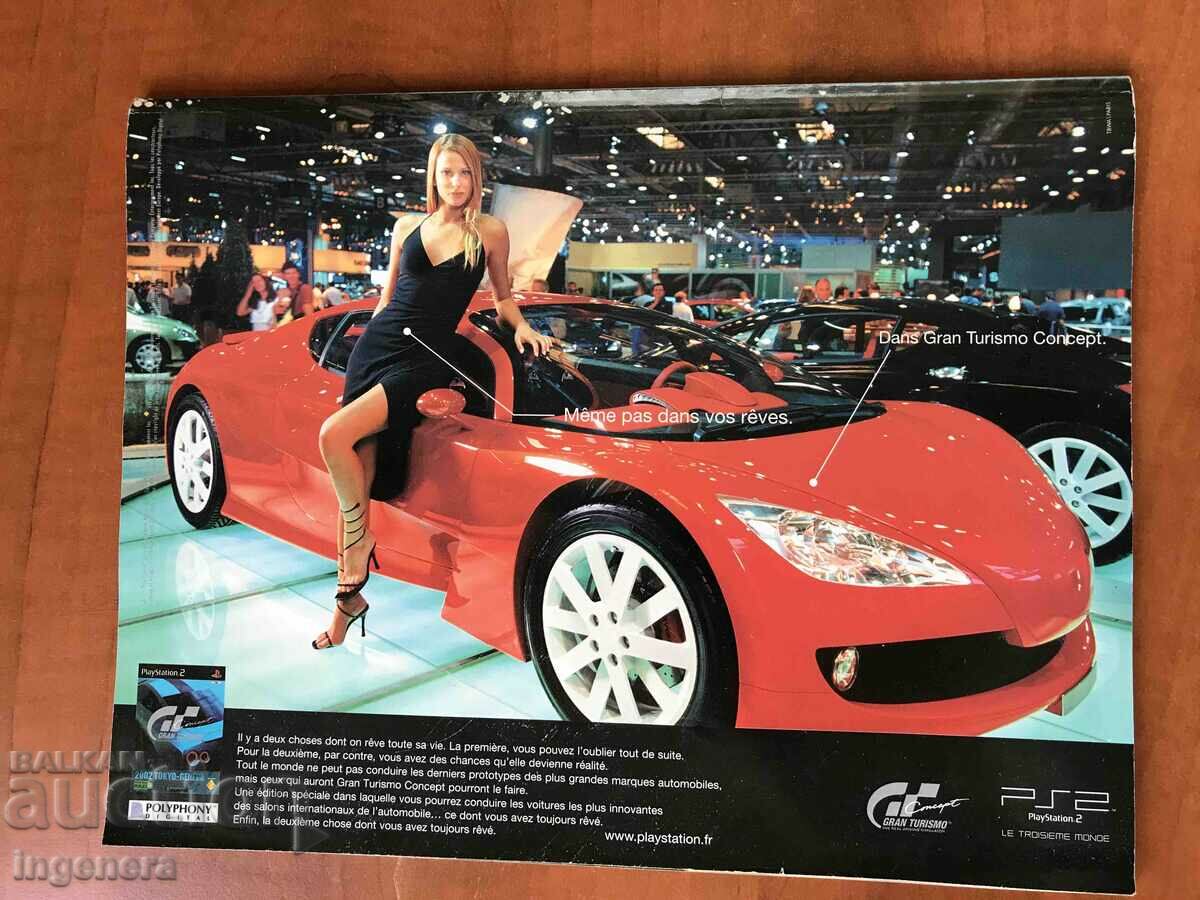 "OPTION AUTO" MAGAZINE - SEPTEMBER 2002 with price 5.00 BGN | € 2.56