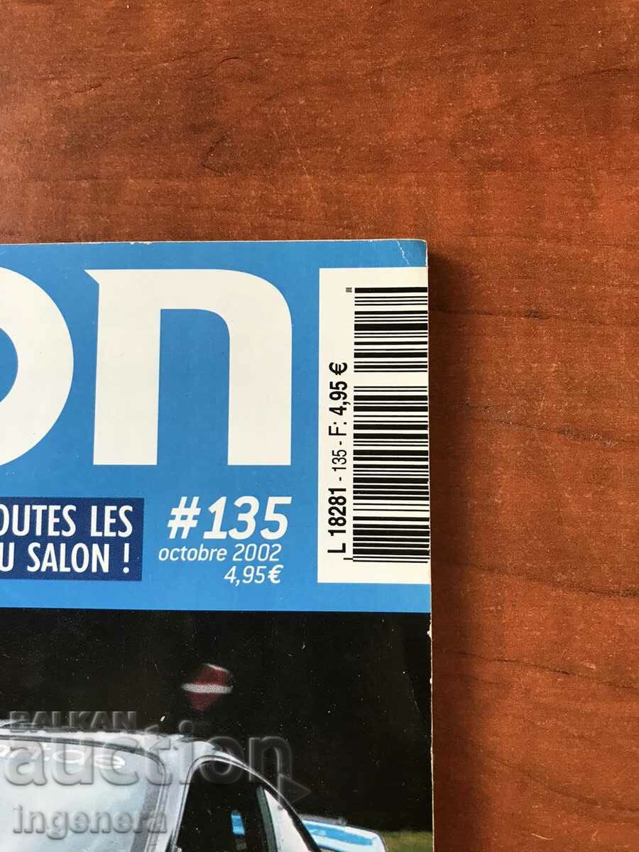 Auction "OPTION AUTO" MAGAZINE - OCTOBER 2002 Auction "OPTION AUTO" MAGAZINE - OCTOBER 2002
